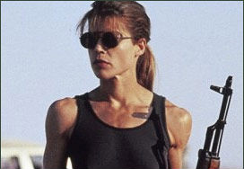 Ever told you look badass, like Tough Cookie Sarah Connor in Terminator 2?