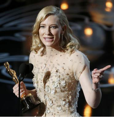 Listen to true Tough Cookie Cate Blanchett's Oscar speech
