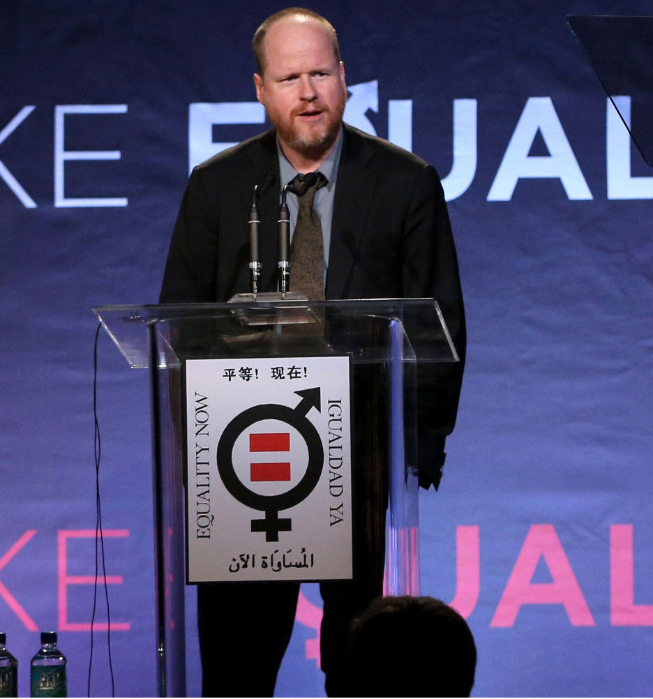 Joss Whedon on Equality Now and why he writes strong female roles in film and tv, a true Tough Cookie in his own right