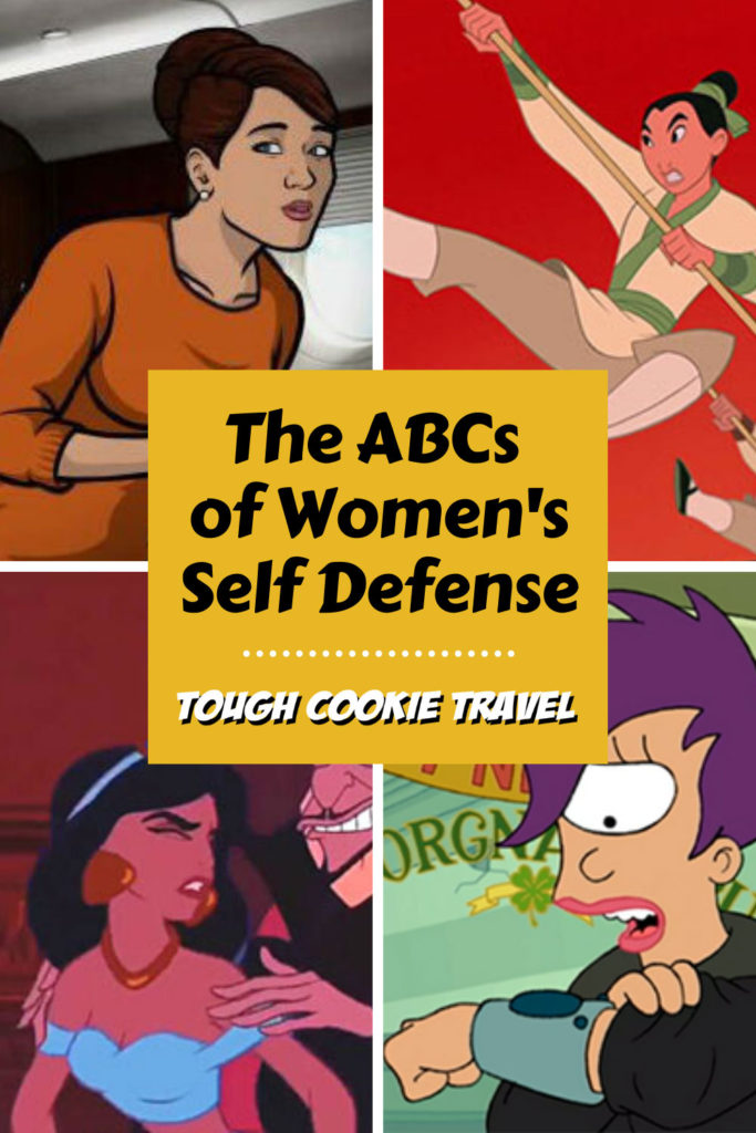Elements of Self-Defense | Want to learn how to defend yourself? Check out my essential women's self-defense guide with easy-to-remember steps to help you avoid, assess, defend against, and recover from any dangerous threats you encounter on your travels. #selfdefense #womenselfdefense #womensselfdefense