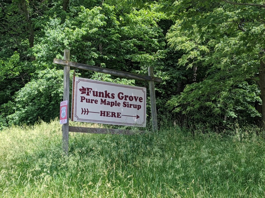 Route 66 Road Trip: Funks Grove Maple Sirup Farm in McLean, IL