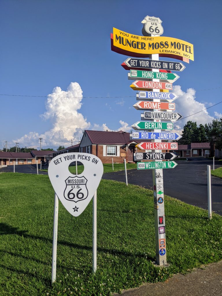 Route 66 Road Trip: Munger Moss Motel in Lebanon, MO