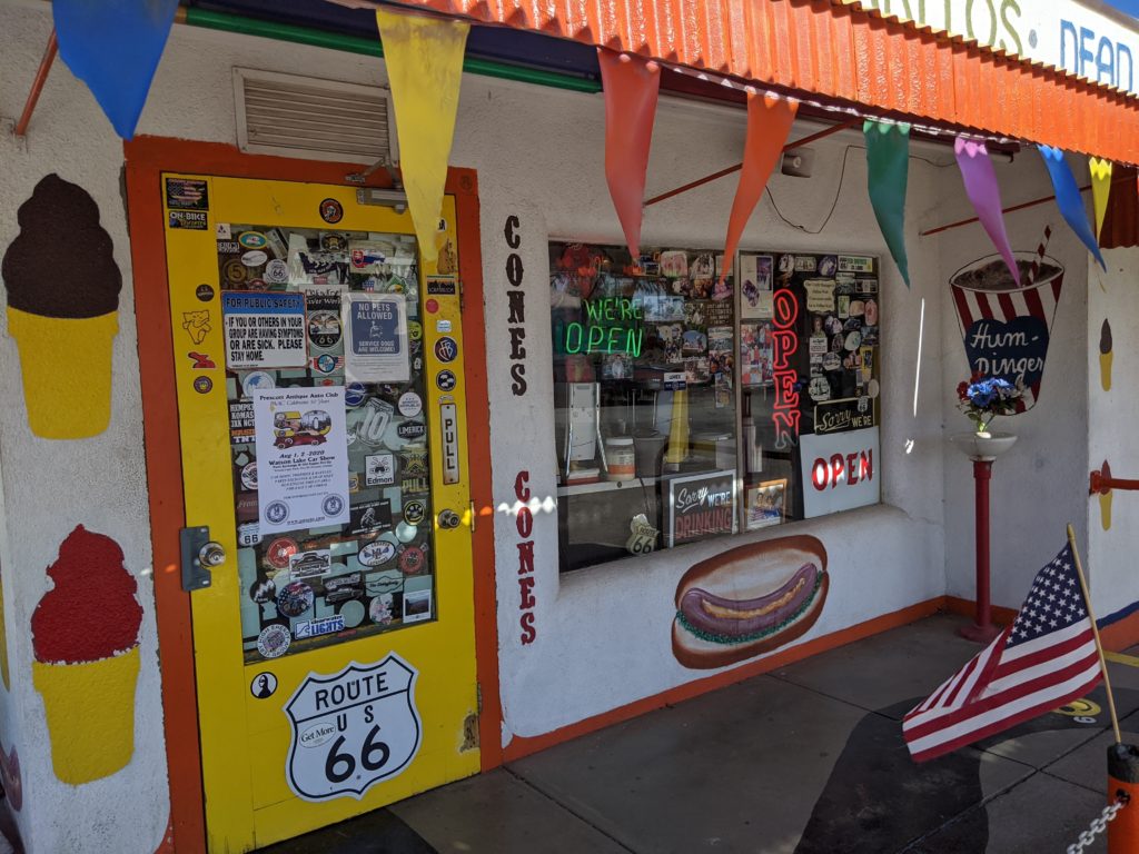 Route 66 Road Trip: Delgadillo’s Snow Cap Diner in Seligman, Arizona