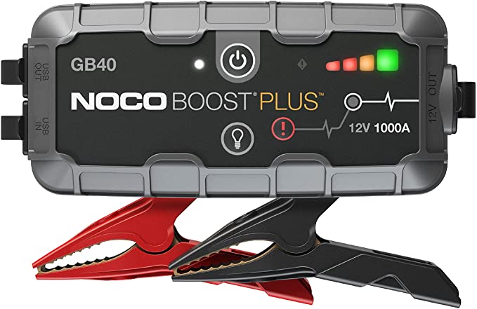 NOCO Boost Plus GB40 1000 Amp 12-Volt UltraSafe Lithium Car Battery Jump Starter Box