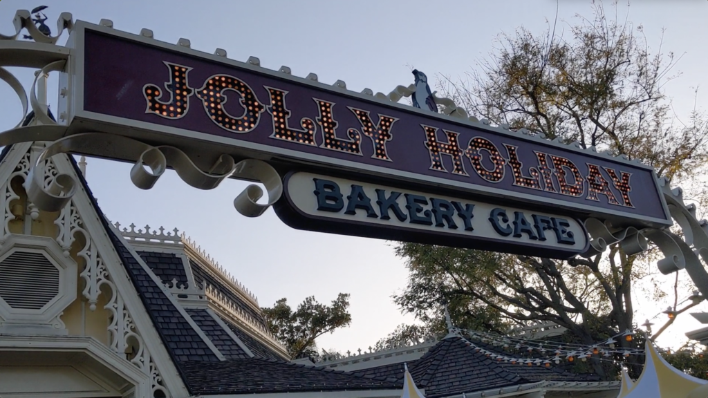 Eat at the Jolly Holiday Bakery Cafe on Main Street at Disneyland