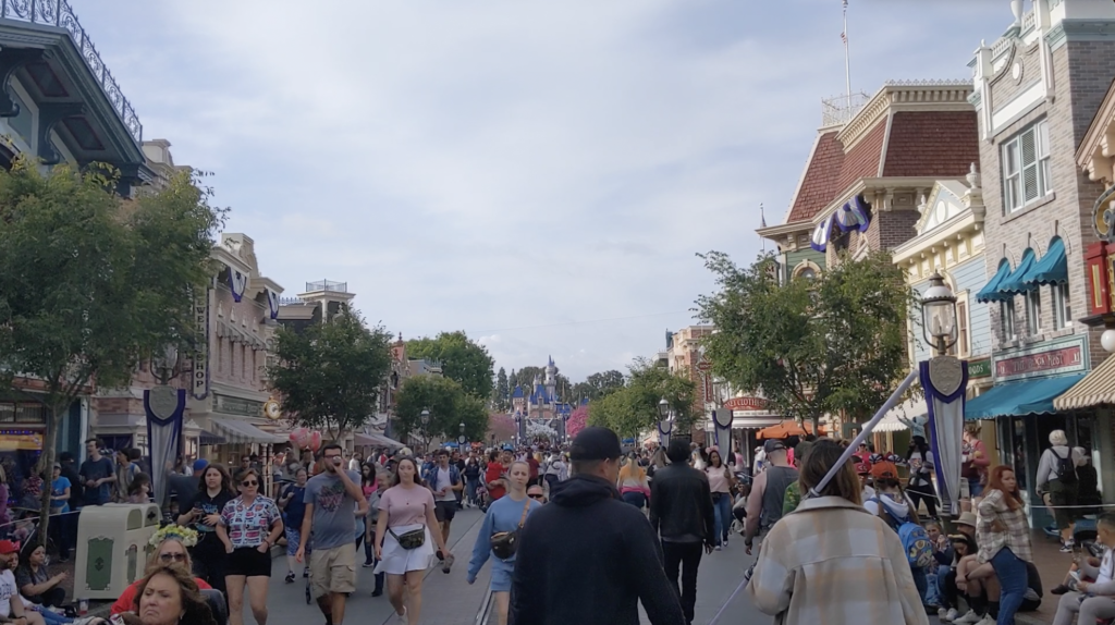 Visit Main Street in Disneyland